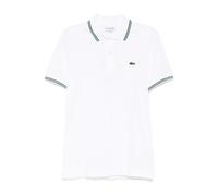 Lacoste - Polo Bianca con Accento - - Tops - Uomo - Bianco - S