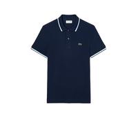 Polo Lacoste Regular Fit Trim Accent L.12.12 manica corta blu bianco - S