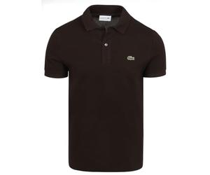 Lacoste Polo Buffalo marrone, da uomo, vestibilità regolare