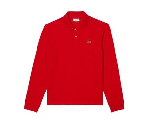 Lacoste - Polo Classica a Maniche Lunghe - - Tops - Uomo - Rosso - XL