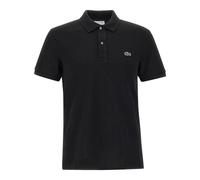 Lacoste - Polo Classica Nera in Cotone - - Tops - Uomo - Nero - S