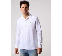 Lacoste - Polo Classique ML L1312 Croco Bianco - Abbigliamento XL Bianco