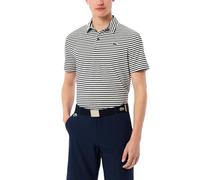 Lacoste Polo da golf da uomo a maniche corte, vestibilità regolare, Blu navy/bianco, XXL