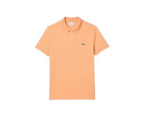 Lacoste Polo da uomo a maniche corte con colletto a coste, S