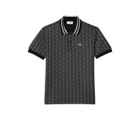 Lacoste Polo da uomo con stampa, Nero , S