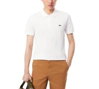 Lacoste Polo classica da uomo a maniche corte in piqué, bianco, 4XL