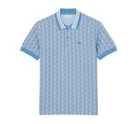 Lacoste - Polo dal taglio classico in jacquard con monogramma - - Tops - Uomo - Blu - L