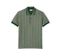 Lacoste - Polo dal taglio classico in jacquard con monogramma - - Tops - Uomo - Verde - XL