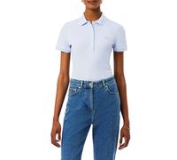 Lacoste polo donna manica corta in piquè lavanda
