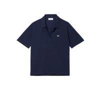 Lacoste - Polo in Cotone Comodo - - Tops - Donna - Blu - L