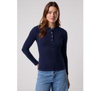 Lacoste - Polo Lacoste slim fit à manches long new Marine - 36 Marine
