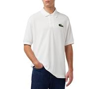Lacoste Polo Loose Fit Misto, Bianco, M