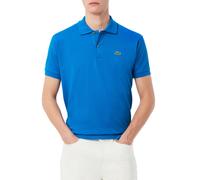 Lacoste polo manica corta 12.12 in piquè azzurro