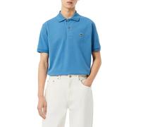 Lacoste polo manica corta 12.12 in piquè blu avio