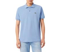 Lacoste polo manica corta 12.12 in piquè celeste