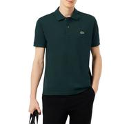 Lacoste polo manica corta 12.12 in piquè verde scuro