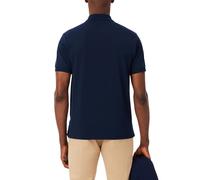 Lacoste polo manica corta 12.12 light in piquè blu navy