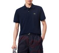 Lacoste polo manica corta 12.12 light in piquè blu navy 5