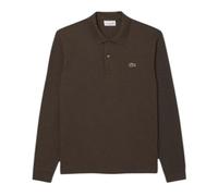 Lacoste Polo Manica Lunga L1313 Tg. 8/3XL col KD9 Marrone