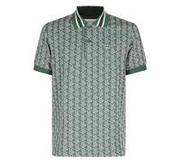 Lacoste - Polo Monogram Classic Fit - - Tops - Uomo - Verde - M