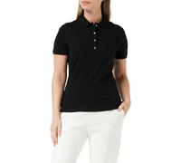 LACOSTE Polo Nero 38 Donna T-Shirt Maglietta Cotone Nuovo