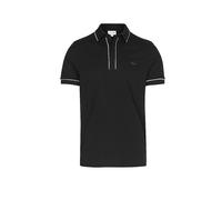 Polo Lacoste Smart Paris manica corta nero bianco - XL