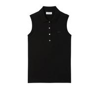 Lacoste - Polo Slim Fit Senza Maniche Elasticizzata - - Tops - Donna - Nero - L