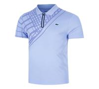 Polo da tennis da uomo Lacoste Ultra Dry Printed Slim Fit Tennis - purple - Viola (M)
