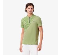 Lacoste Polo Uomini - lime, bianco, Taglia: L