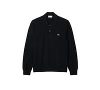 Lacoste polo uomo in maglia di cotone nero