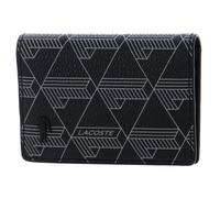 LACOSTE porta carte di credito Pocket Organizer Monogram Noir Gris