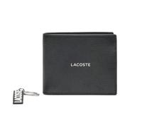LACOSTE portafoglio Billfold Key Ring Box M Noir