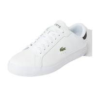 Sneakers Lacoste Uomo in Pelle Powercourt White-Black : 42