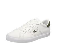 Lacoste Powercourt - Sneakers Basse In Pelle Bianco - Taglia 42 [8 US 26.2cm]