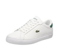 Lacoste Powercourt - Sneakers In Pelle Bianco - Uomo Scarpe Sneakers Casual