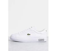 Lacoste - Powercourt - Sneakers in pelle triplo bianco 35.5