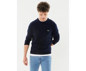 Lacoste - Pull à col rond en coton Blu - Abbigliamento M Blu