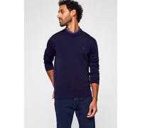 Lacoste - Pull à col rond en laine Blu - Abbigliamento XL Blu