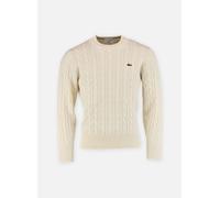 Lacoste - Pull Col Rond Torsadé AH2924 Bianco - Abbigliamento XXL Bianco