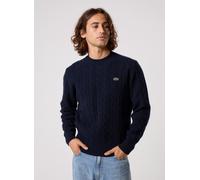 Lacoste - Pull Col Rond Torsadé AH2924 Marine - Abbigliamento XL Marine