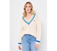 Lacoste - Pull Cov V Lacoste AF6942 Bianco - Abbigliamento 42 Bianco