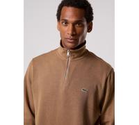 Lacoste - Pull ML Demi-Zip SH1927 Marrone - Abbigliamento S Marrone