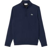 LACOSTE Pullover con 1/4 di zip in Windstopper, navy