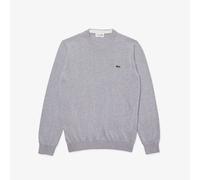 Pull à col rond en coton by Lacoste L Grigio