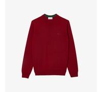 Lacoste Pullover da Uomo in lana con Collo Rotondo Bordeaux VIII / 3XL Bordeaux