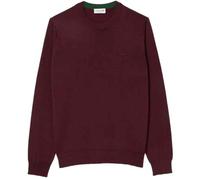 Lacoste Pullover da Uomo in lana Merino con Collo Rotondo Fango IV / M