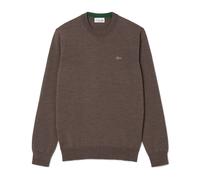 Lacoste Pullover da Uomo in lana Merino con Collo Rotondo Fango-ZBC da Uomo III / S