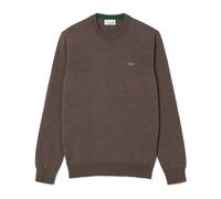Lacoste Pullover da Uomo in lana Merino con Collo Rotondo Fango-ZBC da Uomo V / L