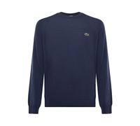 Lacoste Pullover girocollo in lana Blu da Uomo VIII / 3XL Blu