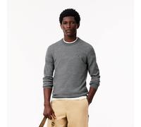 Lacoste Pullover girocollo in lana Grigio da Uomo III / S Grigio
